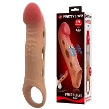 Proteza Penisa Strap-on Penis Sleeve Brad Pretty Love | 100% ORYGINAŁ| DYSKRETNA PRZESYŁKA